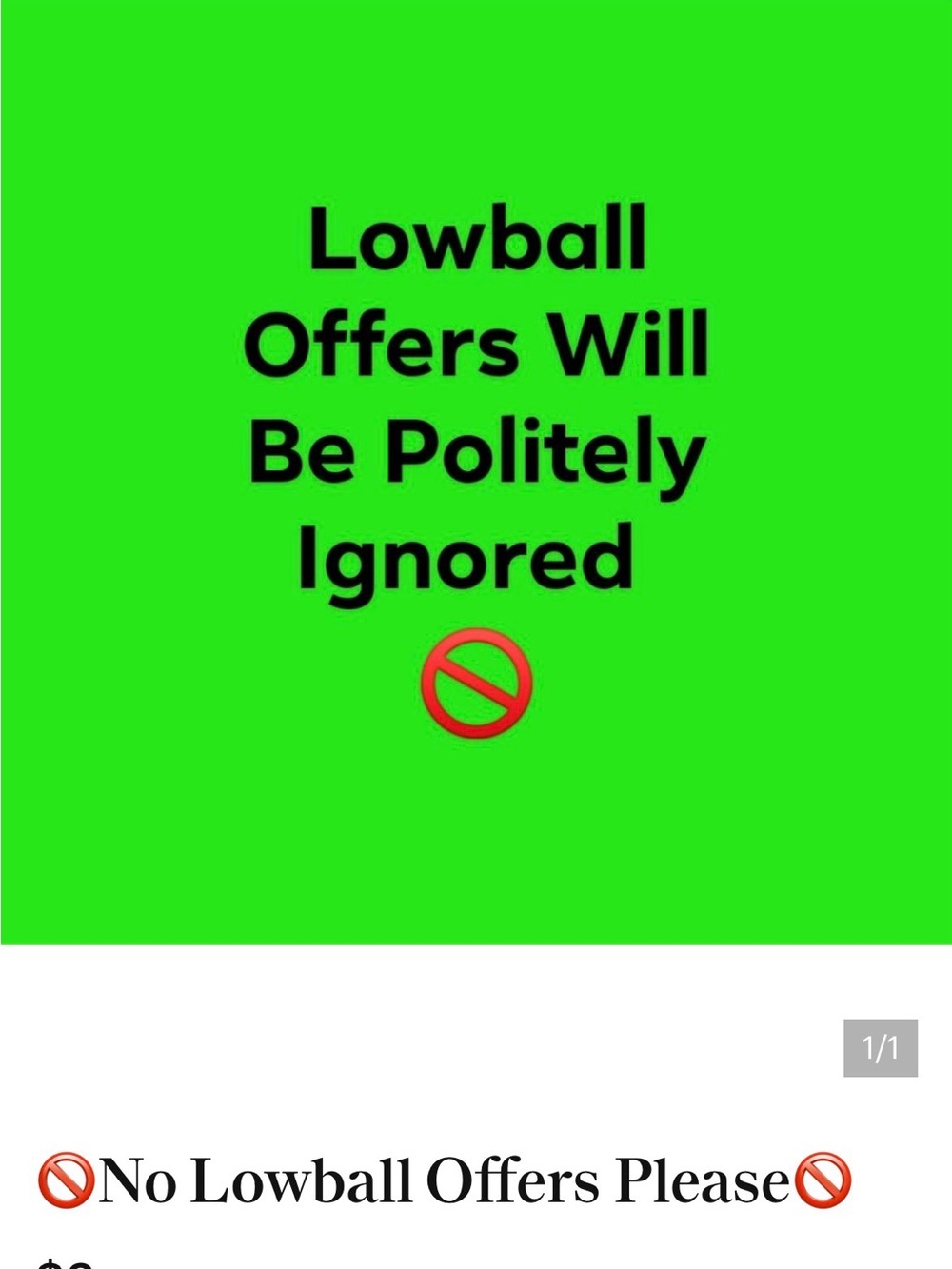 IF YOURE A LOW BALLER SKIP MY CLOSERT ". You will be ignored anyway 🤮